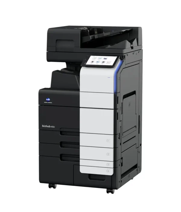 Konica Minolta Bizhub 451i+Alimentator Documente DADF+Stand Mobil