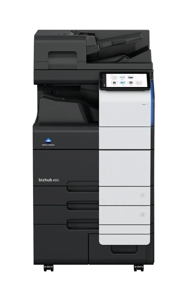 Konica Minolta Bizhub 451i+Alimentator Documente DADF+Stand Mobil - imagine 3