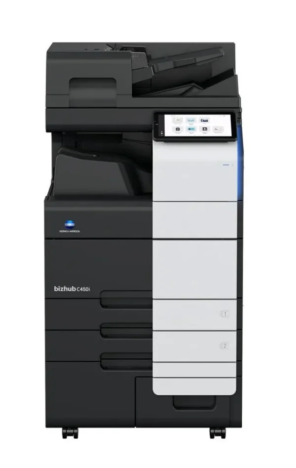 Konica Minolta Bizhub C451i + Alimentator Documente DADF + Stand Mobil