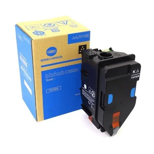 Cartus toner Konica Minolta TN-PB-K pentru imprimante bizhub C3320i, cu ambalaj original, compatibilitate garantată.