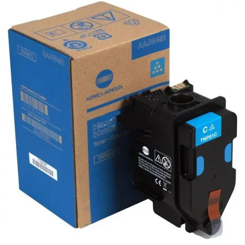 Cartuș toner Konica Minolta TN-PG1C, compatibil cu diverse imprimante, oferind calitate superioară a imprimării.