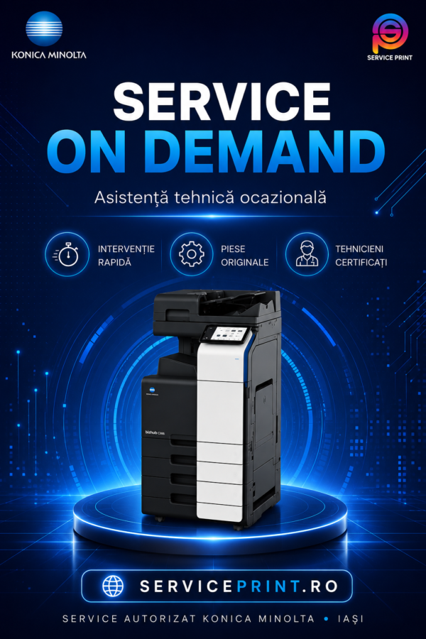 SERVICE ON DEMAND - Asistență tehnică la cerere
